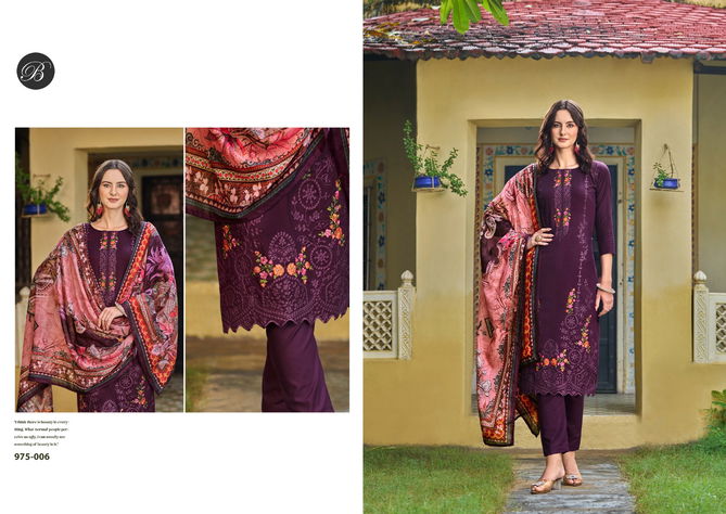 Zarqash By Belliza Cotton Embroidered Dress Material Wholesale Price In Surat
